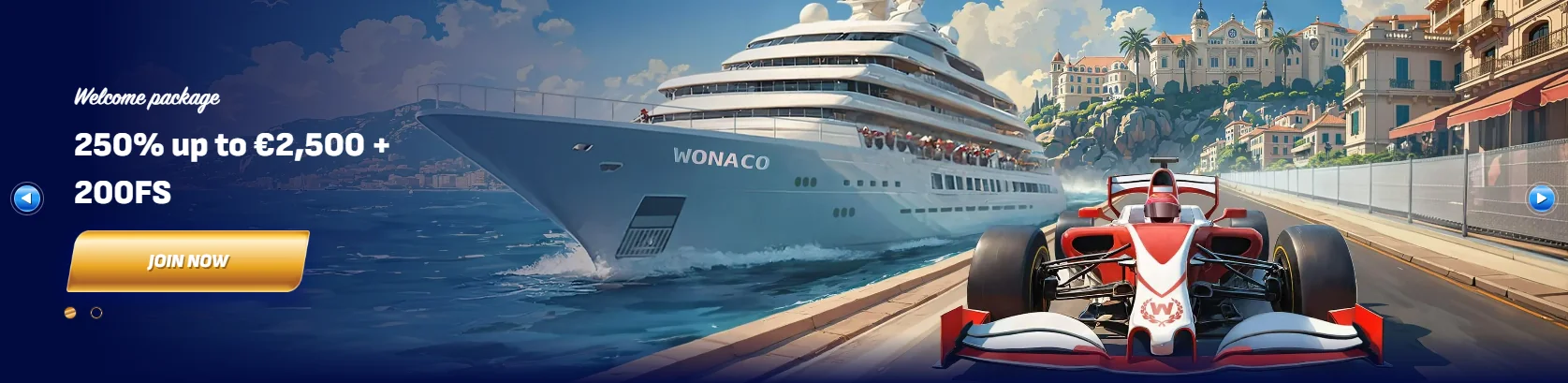 Wonaco Casino & Sportsbook